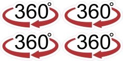 360 Stickers