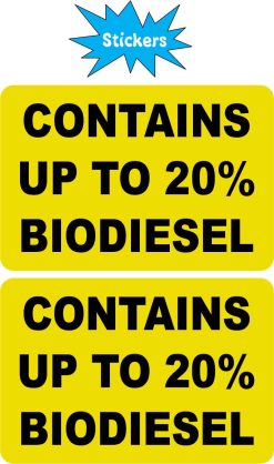 Biodiesel Stickers