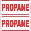 Propane Stickers