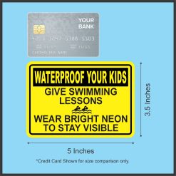 Swim Safety Sticker