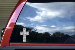 Cross Sticker