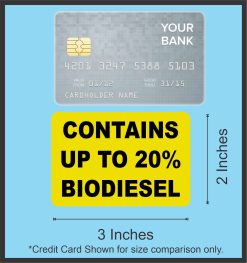 Biodiesel Stickers