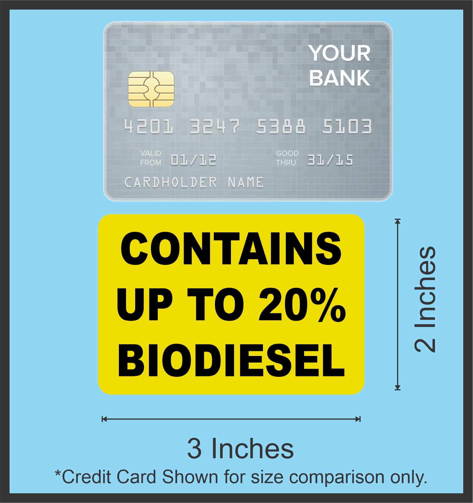 Biodiesel Stickers