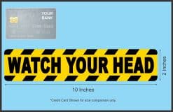 Watch Your Head Stickers