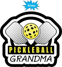 Pickleball Sticker