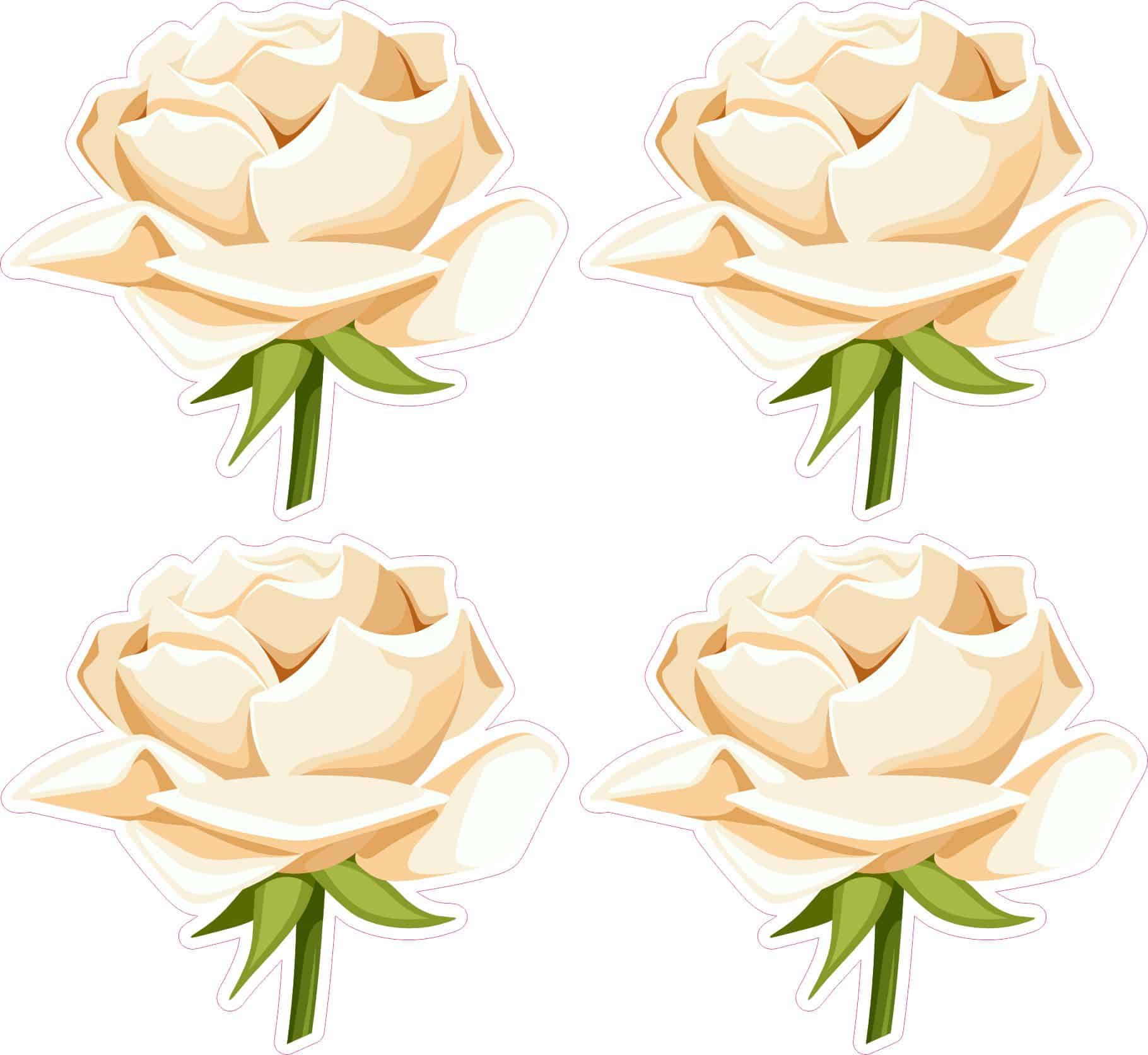 Rose Stickers