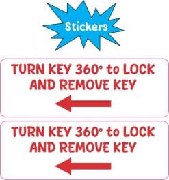 Lock Stickers