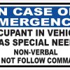 In Case of Emergency Magnet