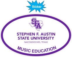 SFASU Sticker