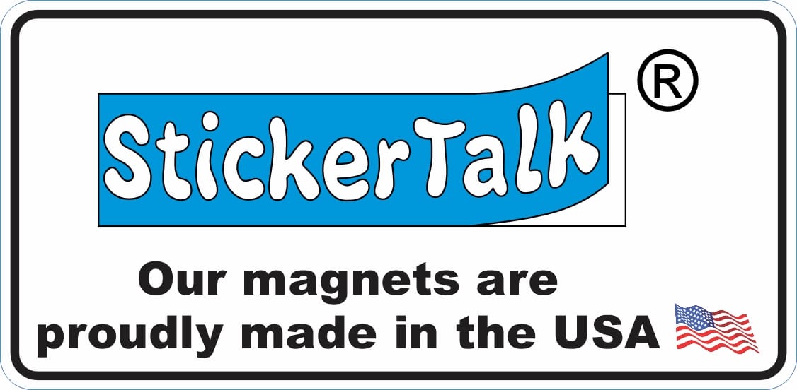 StickerTalk Black and White Trash and Recycle Magnets, 8 inches x 1.5 inches - Image 4