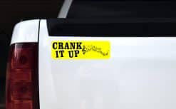 Crank It Up Sticker