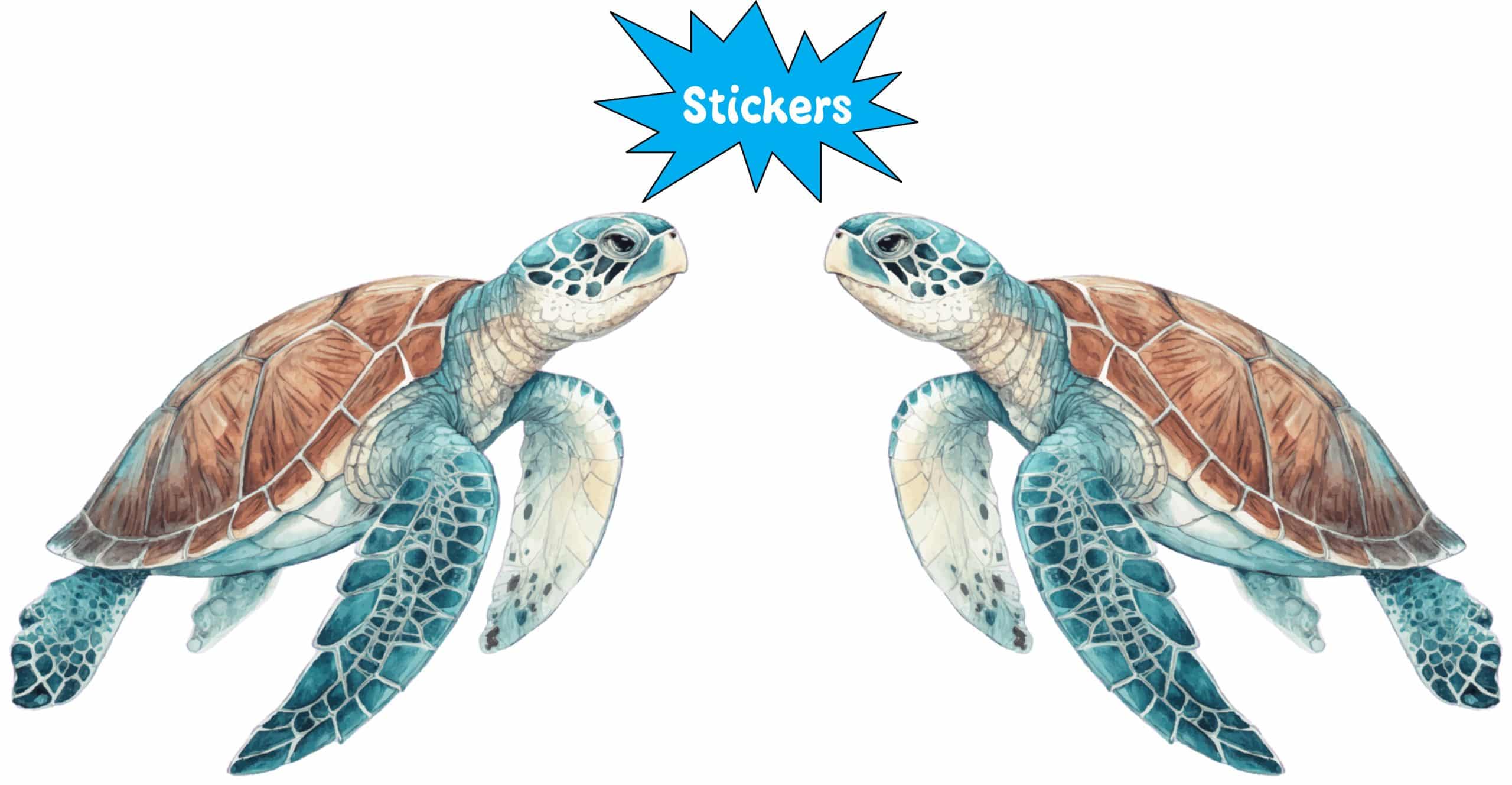 Turtle Stickers