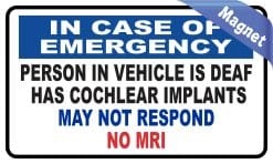 In Case of Emergency Magnet