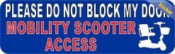 Mobility Access Sticker