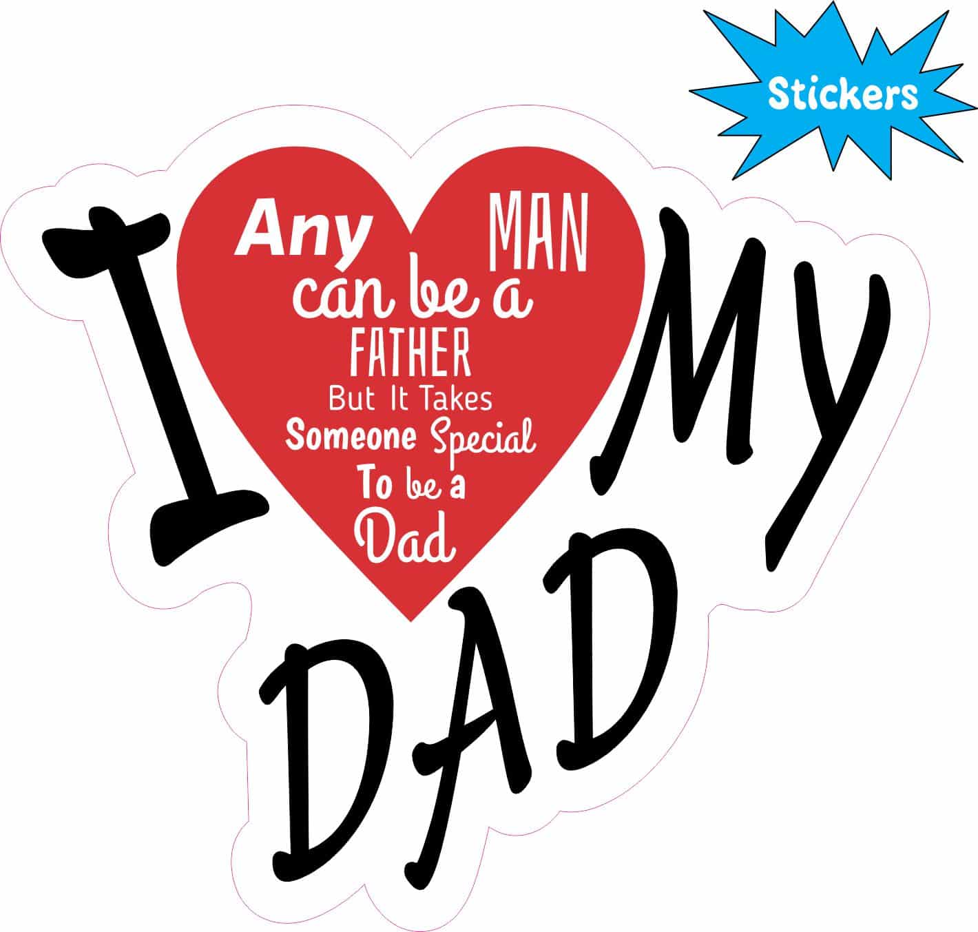 Dad Sticker