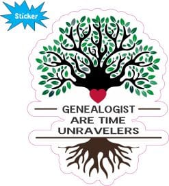 Genealogy Sticker