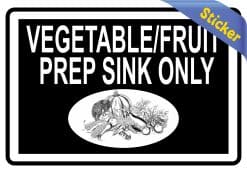 bold typography, vegetable illustration, professional signage design - vinyl removable sticker