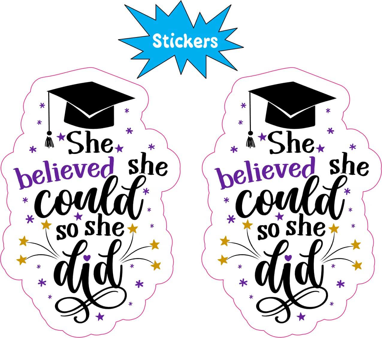 Graduation Stickers