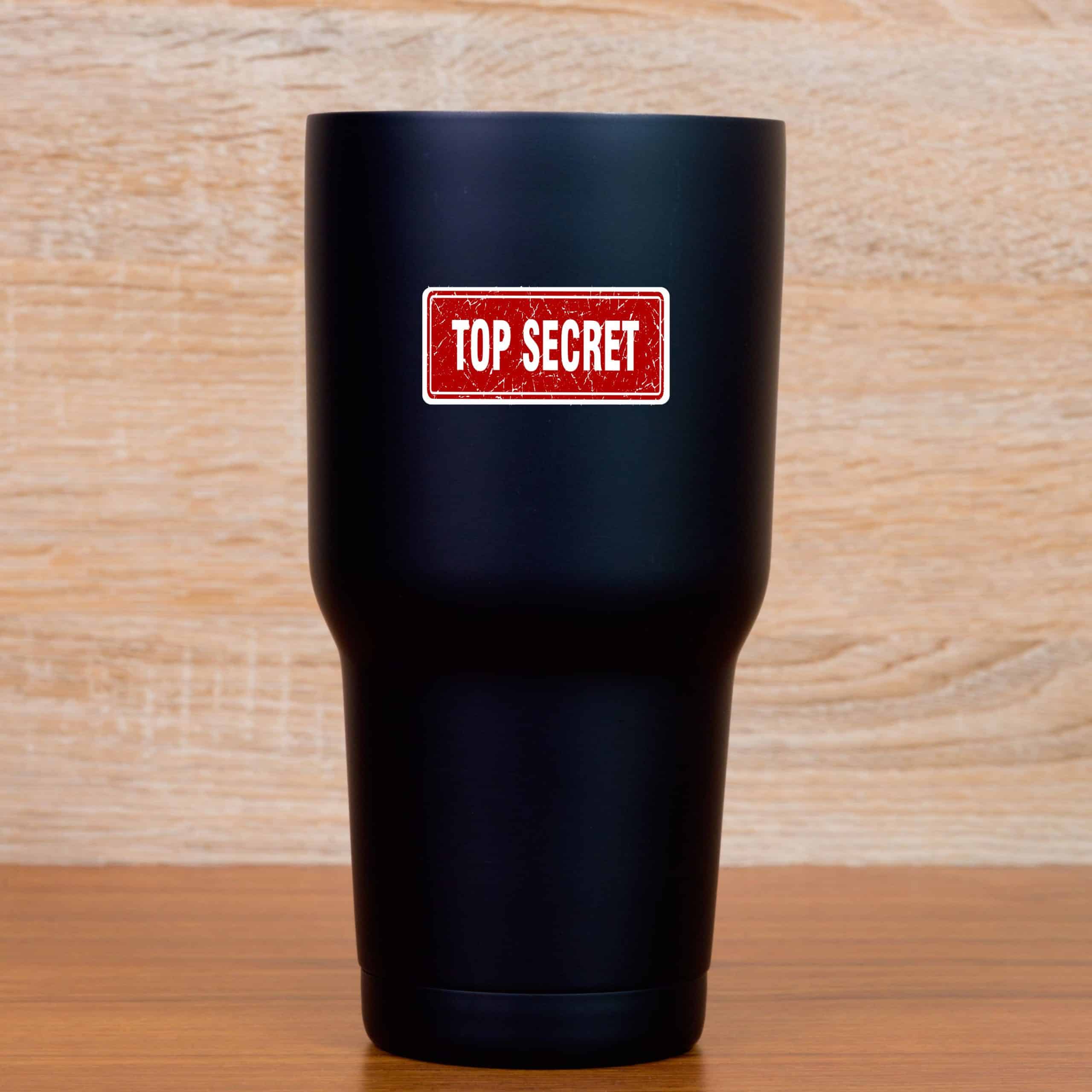 Top Secret Stickers