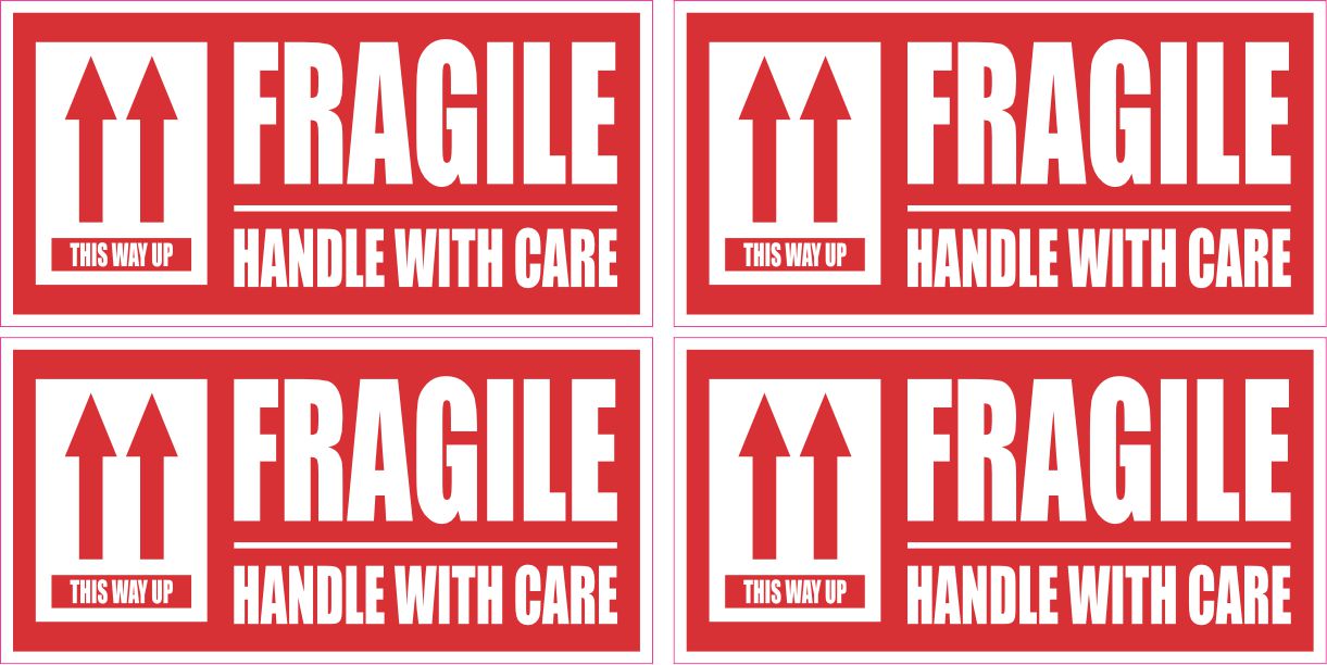Fragile Stickers