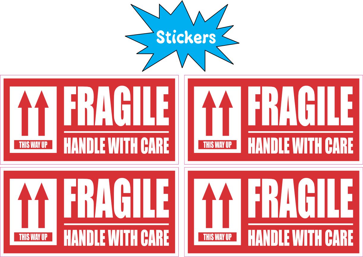 Fragile Stickers