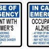In Case Of Emergency Stickers