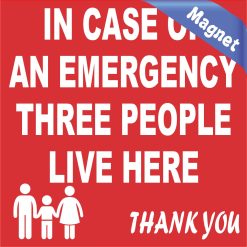 In Case of Emergency Magnet