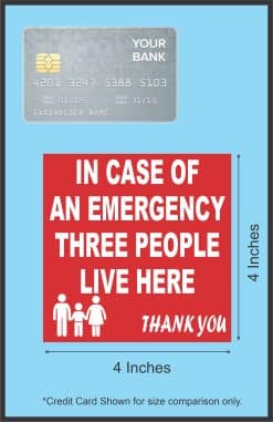 In Case of Emergency Magnet