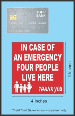 In Case of Emergency Magnet