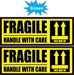 Fragile Stickers