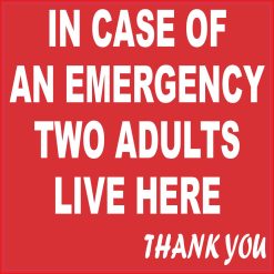 In Case of Emergency Magnet