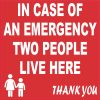 In Case of Emergency Sticker