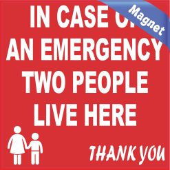 In Case of Emergency Magnet