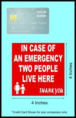 In Case of Emergency Magnet