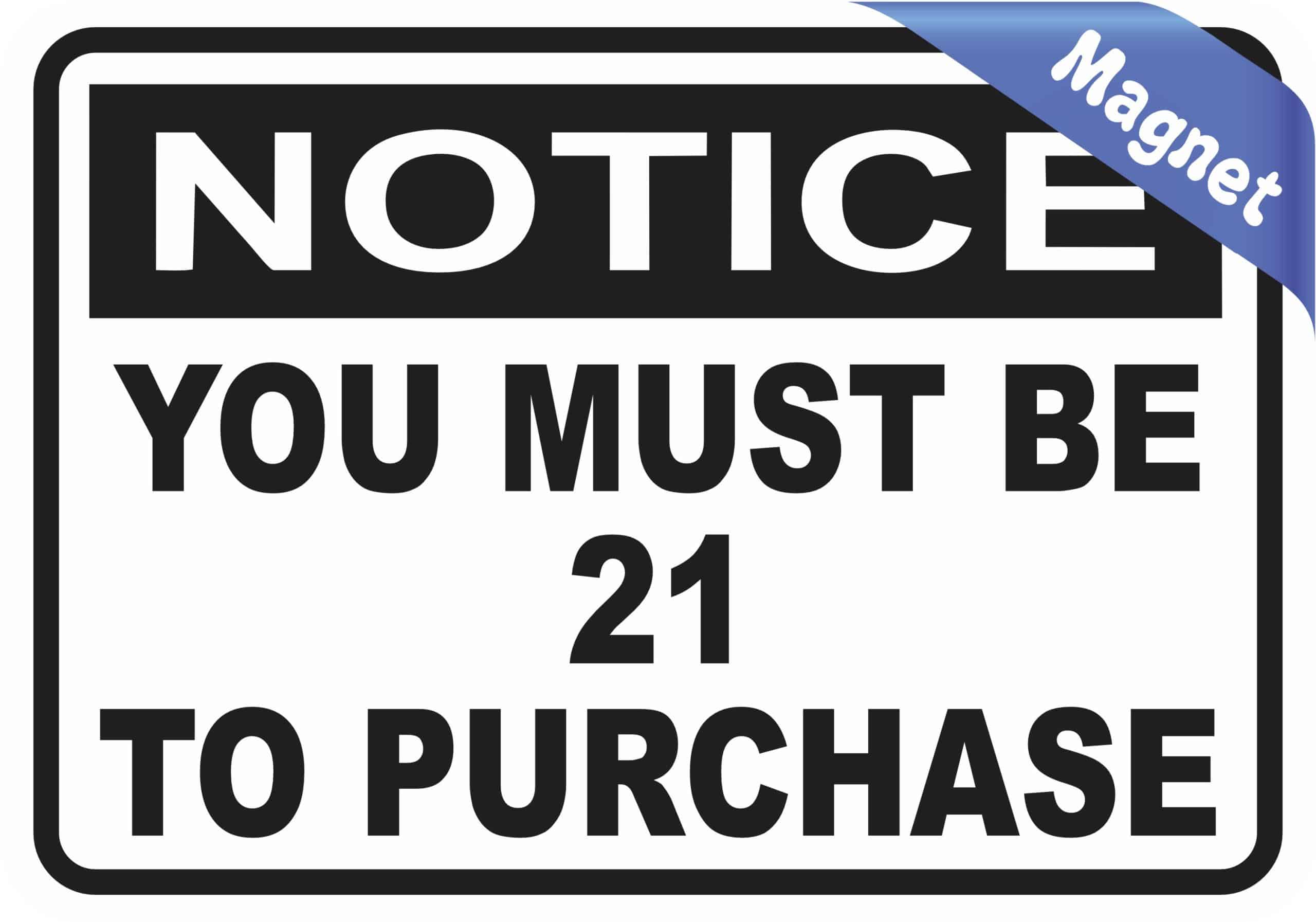 bold typography, high contrast colors, professional layout - vinyl removable magnet