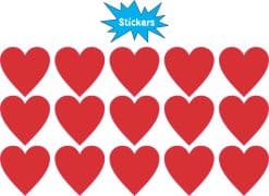 Heart Stickers