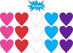 Heart Stickers