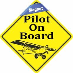 diamond shape, vintage aircraft illustration, bold typography - vinyl removable sticker