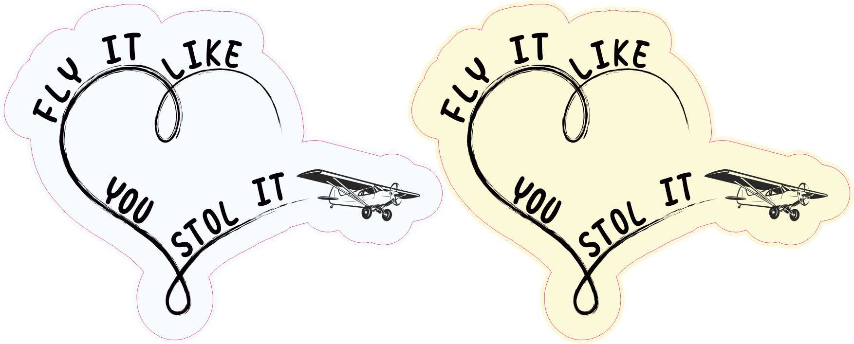 Airplane Stickers