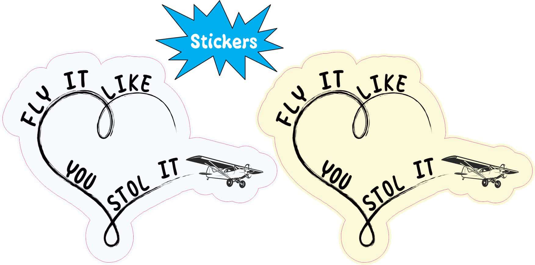 Airplane Stickers