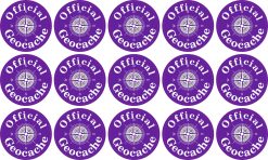 Geocache Stickers