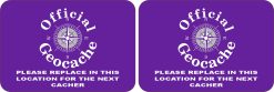 Geocache Stickers