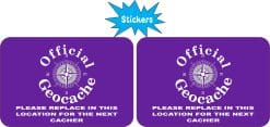 Geocache Stickers