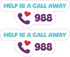 Suicide Awareness Stickers