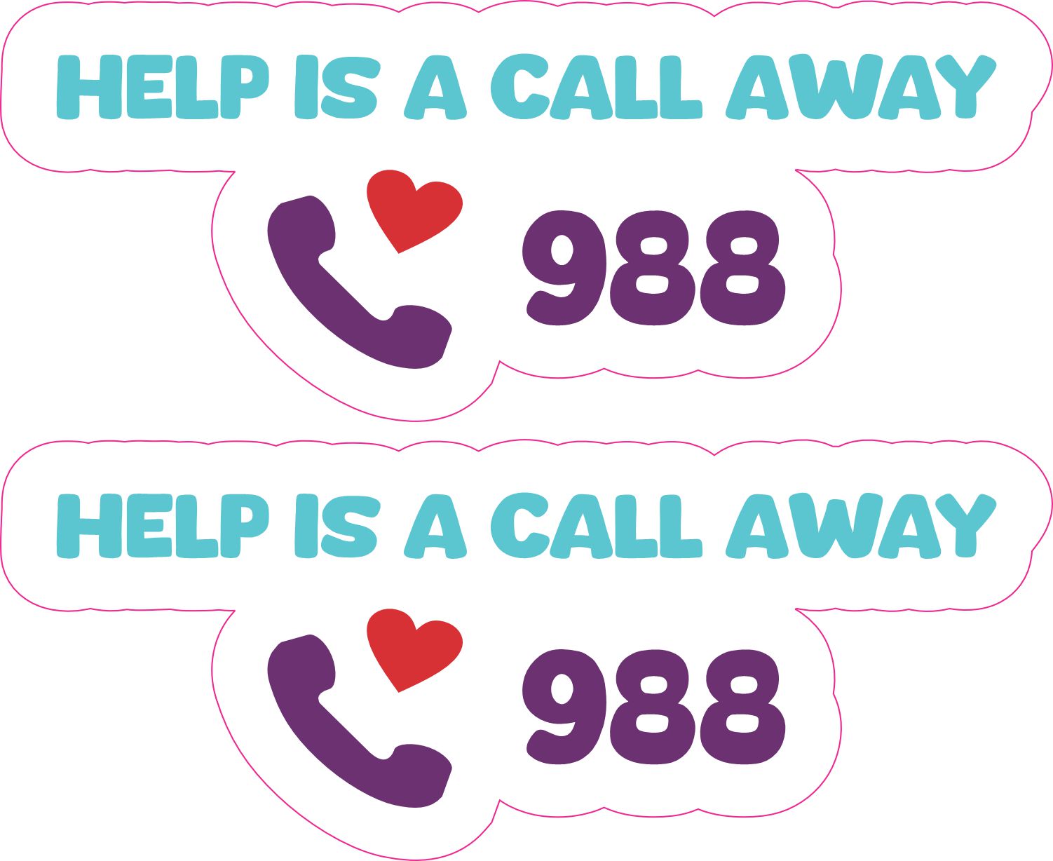 Suicide Awareness Stickers