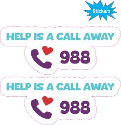 Suicide Awareness Stickers