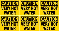 Caution Stickers
