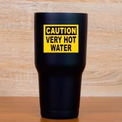 bold typography, high contrast colors, professional layout - vinyl removable sticker