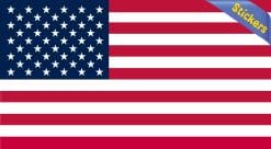 USA Flag Stickers