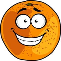 cartoon character, googly eyes, smiling face - vinyl removable sticker